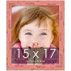 PosterPalooza | Shabby Chic Pink Picture Frame - UV Acrylic, Foam Board Backing, Hanging Hardware - 2 of 4
