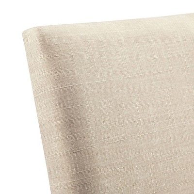 Felicia Transitional Beige Linen High-Back Side Chair
