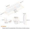 Unique Bargains Single Coil Switch Tip Plastic Pick Up Cover Set - 3 of 4