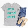 The Juniper Shop Sun Sand Surf Toddler Short Sleeve Tee - 2 of 2