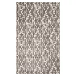 Toulouse 4'x6' Indoor/Outdoor Rug - Gray/Light Gray - Safavieh