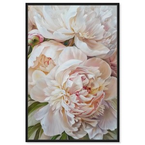 Art Remedy Floral Up Close Elegant realistic Floral Wall Art Framed - 1 of 4