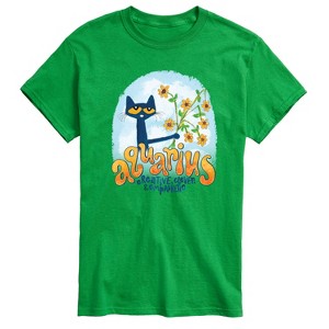 Men's - Pete the Cat - Aquarius Short Sleeve Graphic T-Shirt - 1 of 4