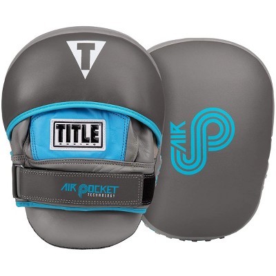 Title Boxing Air Pocket Technology Punch Mitts - Gray/Light Blue