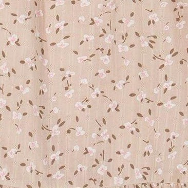 beige and small flowers