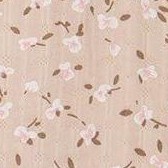 beige and small flowers