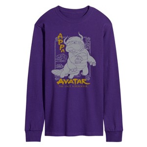 Men's - Avatar: The Last Airbender - Appa Long Sleeve Graphic T-Shirt - 1 of 3