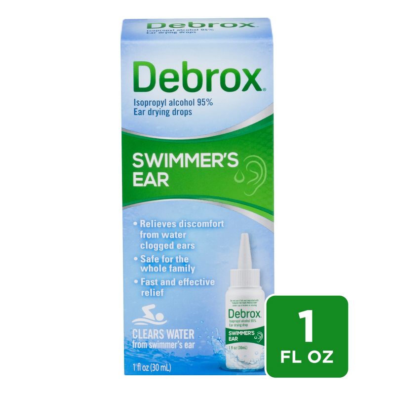 Debrox Swimmer&#39;s Ear Drops - 1 fl oz, 1 of 13
