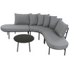 Sapphtopaz Patio Furniture Sets Wicker Patio Lounge Chairs with Cushions and Table for Backyard, Outdoor, Terrace - 3 of 4