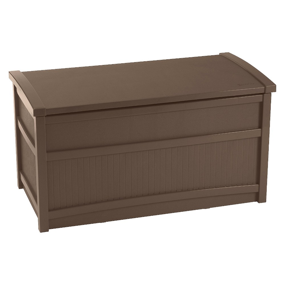 UPC 044365014746 product image for Resin Deck Box Brown 50 Gallon - Brown - Suncast | upcitemdb.com