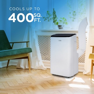 Commercial Cool 9,000 BTU White Portable Air Conditioner with Wi-Fi and Remote