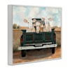 Stupell Industries Cows in Country Truck Black Framed Giclee Art - 3 of 4