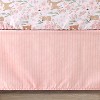 The Peanutshell Fairytale Forest Pink Crib Bedding Set, 3pc to 12 Pc, For Girls - 3 of 4