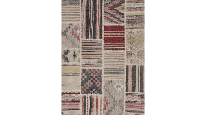 Great Zero Giles Rug Off White/Blue - Linon, 2 of 10, play video