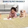 Coucheta Rug for Bedroom Machine Washable Area Rugs with Non Slip Backing Non Shedding Stain Resistant Minimalist Floor Cover Carpet Low Pile - 4 of 4
