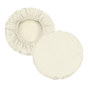 Unique Bargains Round Washable Elastic Bar Stool Cover for Dia 12"-14" Chair 2 Pcs - 1 of 4