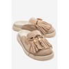 Carol - Beige Genuine Leather Closed-Toe Slipper (Women) | Forever & Always Shoes - 2 of 4
