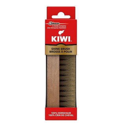 large horsehair shoe polishing brush
