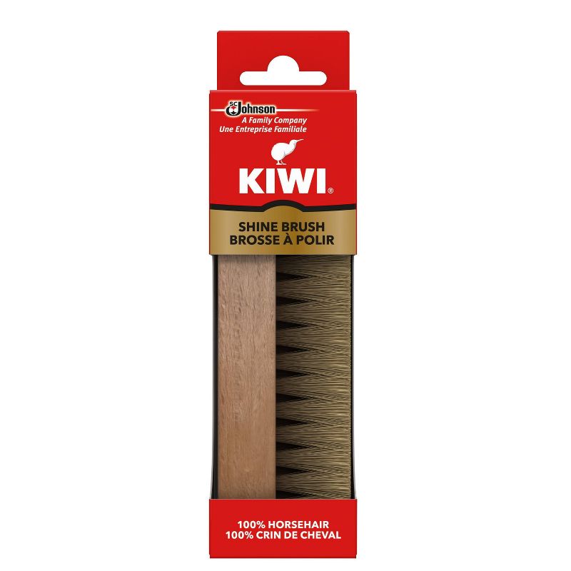 KIWI Horse Hair Shine Brush - 1ct, 4 of 8