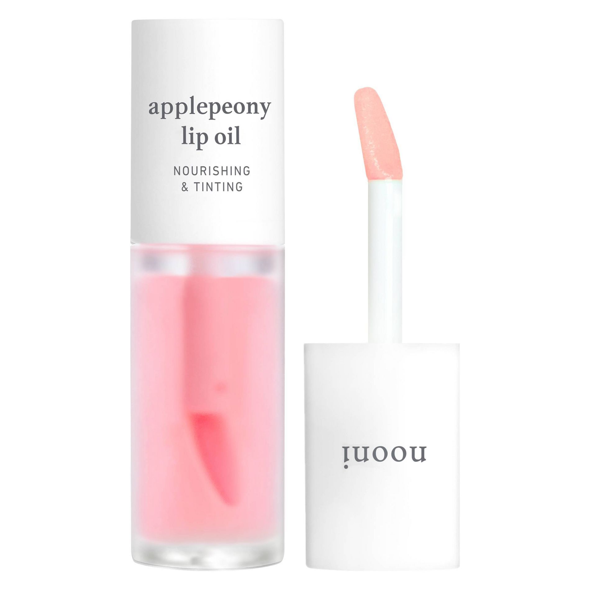 Nooni Apple Peony Lip Oil - Light Pink - 0.77oz