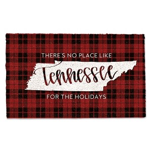 Creative Products There's no Place like Tennessee for the Holidays 30 x 18 Door Mat - 1 of 1