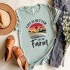 Simply Sage Market Women's Life Is Better On The Farm Sunset Short Sleeve Graphic Tee - 2 of 2