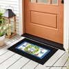 Briarwood Lane Summer Lemon Wreath Welcome Mini Mat 22x10 Indoor Outdoor For Summer Doormat - 2 of 3