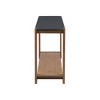 CAVINAS Minimalist Console Table with Bottom Shelf,Entryway Table with Four Legs,Console Table for Living Room - 4 of 4