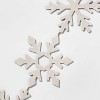 8" Hanging Wood Snowflakes - Wondershop™ - image 3 of 3