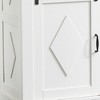 NicBex Shoe Rack Bench Shoe Storage Organizer Farmhouse Buffet Cabinet Coffee Storage Bar with Storage for Entryway - 2 of 4