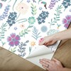 Disney Encanto Embroidery Floral Kids' Peel and Stick Wallpaper White - 2 of 4