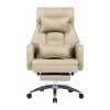 Lyngins Ergonomic Office Chair with Hidden Footrest, Tech Leather Home Office Desk Chair, Swivel Computer Chair with Lumbar Support Headrest - 4 of 4