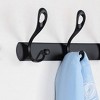 Unique Bargains Mudroom Bathroom Coat Hat Towel Robes Zinc Alloy Wall Mounted Hooks - image 4 of 4