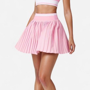 Anna-Kaci Active Women's Pleated Tennis Skirt with Built-In Shorts and Side Pocket for Sporty Style and Functional Movement - 1 of 4