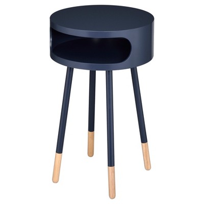 End Table Black Natural - Acme Furniture