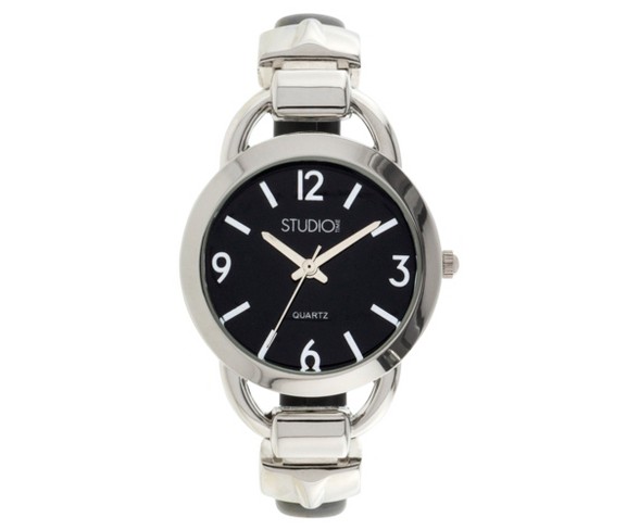 Women's Studio Time&#174; Bangle Watch - Light Silver