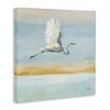 Stupell Industries Egret Bird Flying Ocean Breeze Canvas Art - 2 of 4