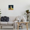 Stupell Industries Yellow Chick Meditating Yoga Pose Animal Fitness Framed Giclee Art - 2 of 4