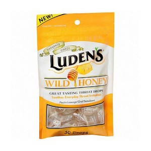 Ludens Cough Drop Bag Wild Honey, Case Of 12 - 1 of 4