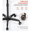 TASALON Facial Steamer with 5X Magnifying Lamp, Esthetician Steamer on Wheels with Ozone and Hot Mist - Black - 3 of 4
