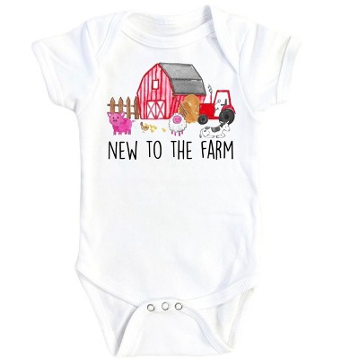 Farm Barn - Baby Boy Girl Clothes Infant Onesie® Funny Cute Newborn GS1