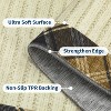 Washable Plaid Area Rug Textured Bordered Throw Carpet Non-Slip Low Pile Non-Shedding Floor Cover for Living Room Bedroom Dining Room Nursery Office - 3 of 4