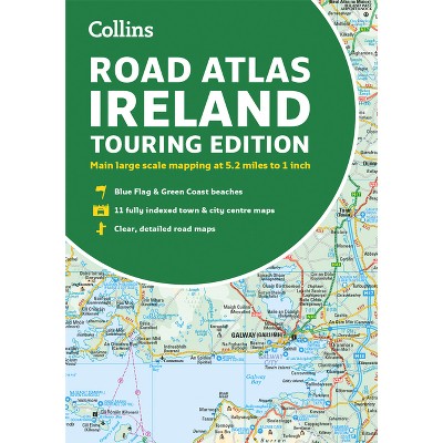 Road Atlas Ireland - (Collins Road Atlas) by  Collins Maps (Paperback)