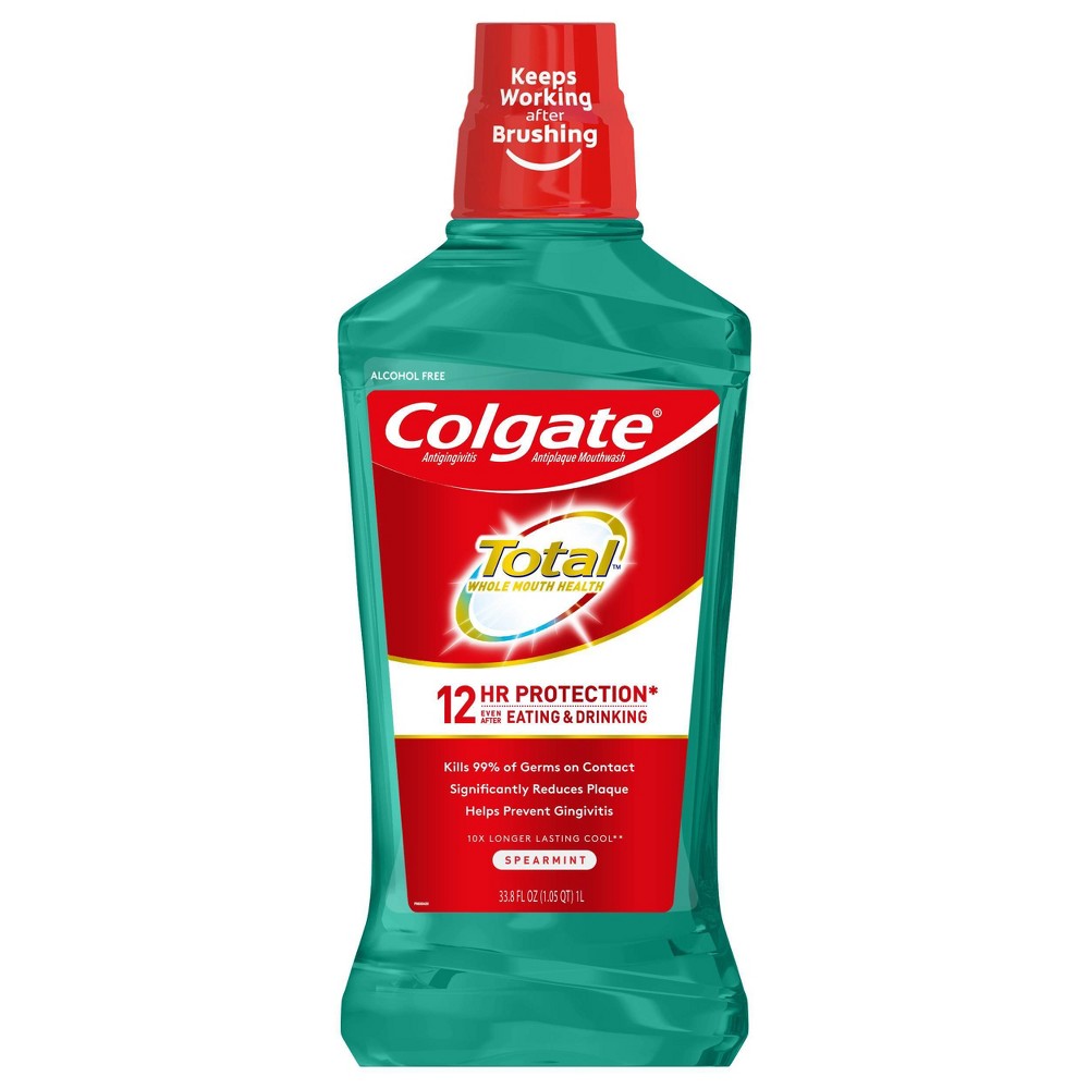 UPC 035000671264 product image for Colgate Total Pro-Shield Mouthwash Spearmint - 1L | upcitemdb.com