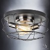 Urban Ambiance Luxury Vintage Ceiling Fixture,  6.75"H x 14"W,  Charcoal Finish, UHP2423 - 3 of 4