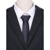 INSPIRE CHIC Men's Adjustable Regular Fit Satin Necktie - 4 of 4