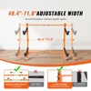 VEVOR Freestanding Kayak Storage Rack, Kayak Stand for 2 Kayak Canoe Paddleboard with Padded Arms and Adjustable Width, 175LBS Max Load - 3 of 4