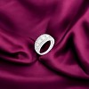 Slickblue Stunning Women's Anniversary Ring - 2.31 Ct. Cubic Zirconia, Rhodium Finish, Sizes 5-10 - 3 of 3
