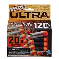 Nerf B0085 Official N-Strike Mega Dart Refill Pack Of 20 New 
