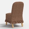 Rounded Back Slipcovered Dining Chair with Ruffle - Threshold™ - 4 of 4